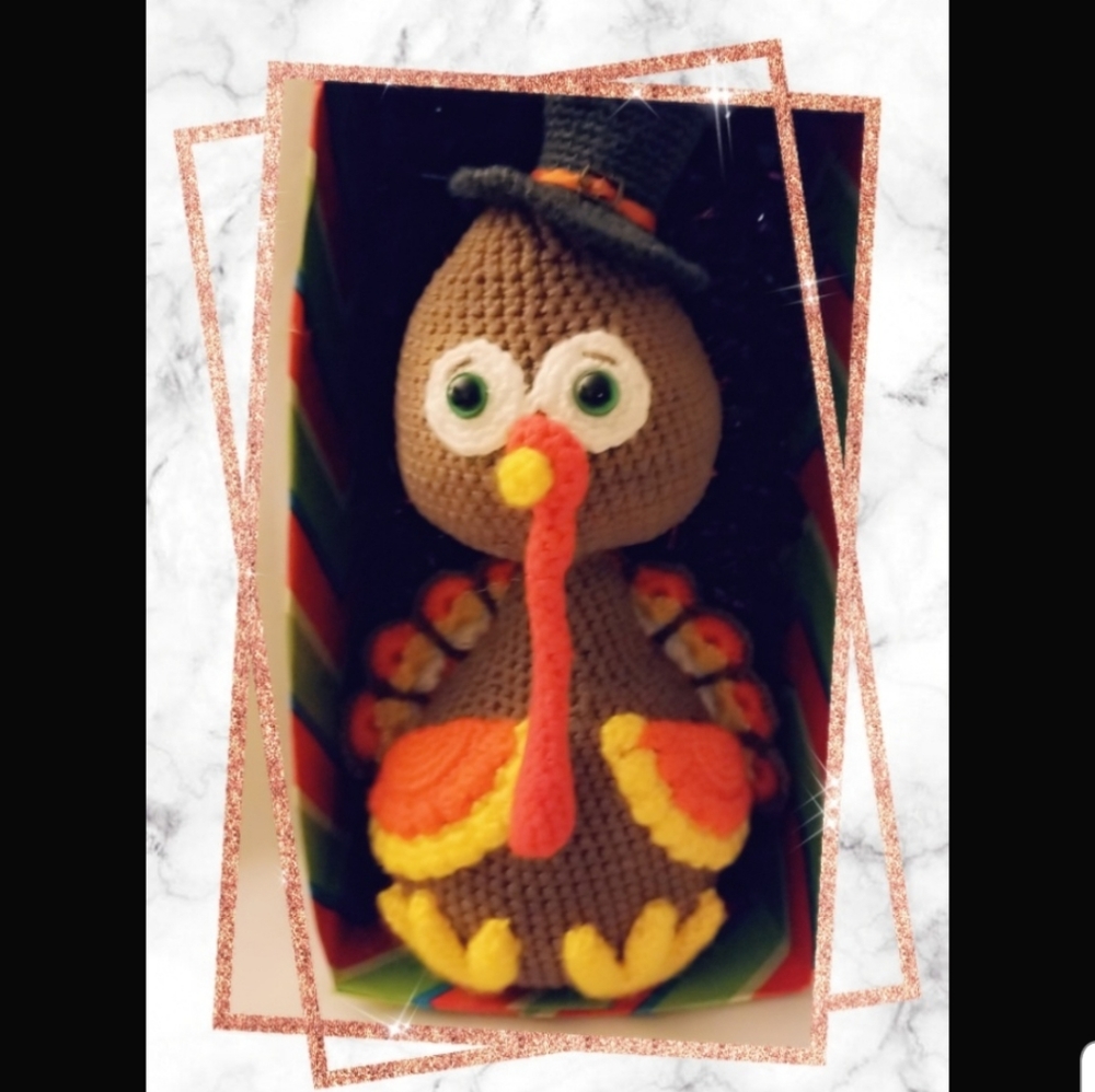 Little Turkey Amigurumi doll
